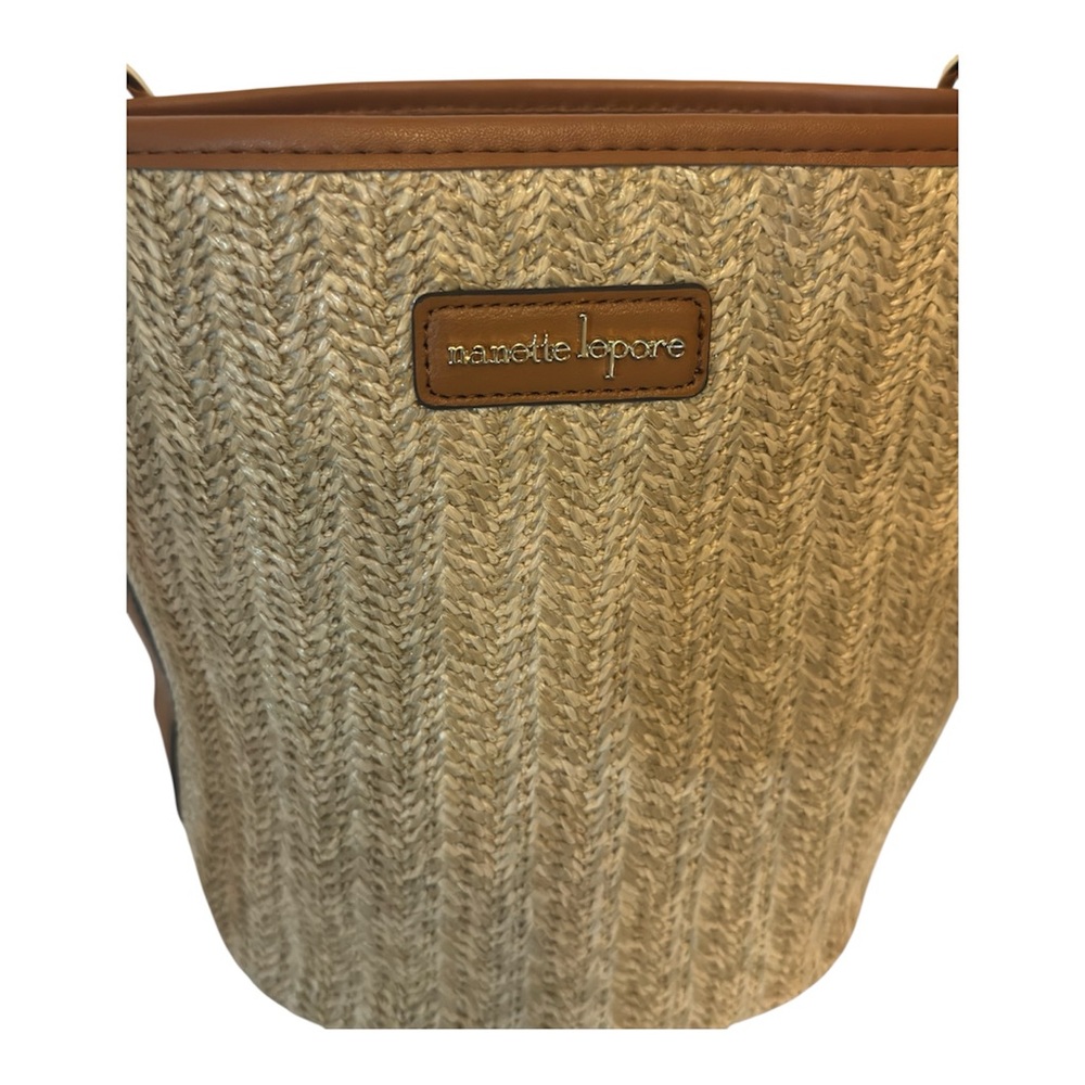 Nanette Lepore Tan Woven‎ Crossbody Bag - Picture 2 of 6